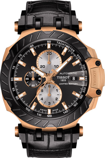 فز بالمرتبة الأولى مع ساعة السباق المثالية ساعة Tissot T-Race MotoGPTM Automatic ذات الإصدار المحدود لعام 2019